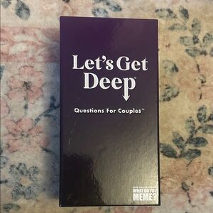Let's Get Deep Card Game